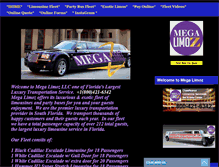 Tablet Screenshot of megalimoz.com